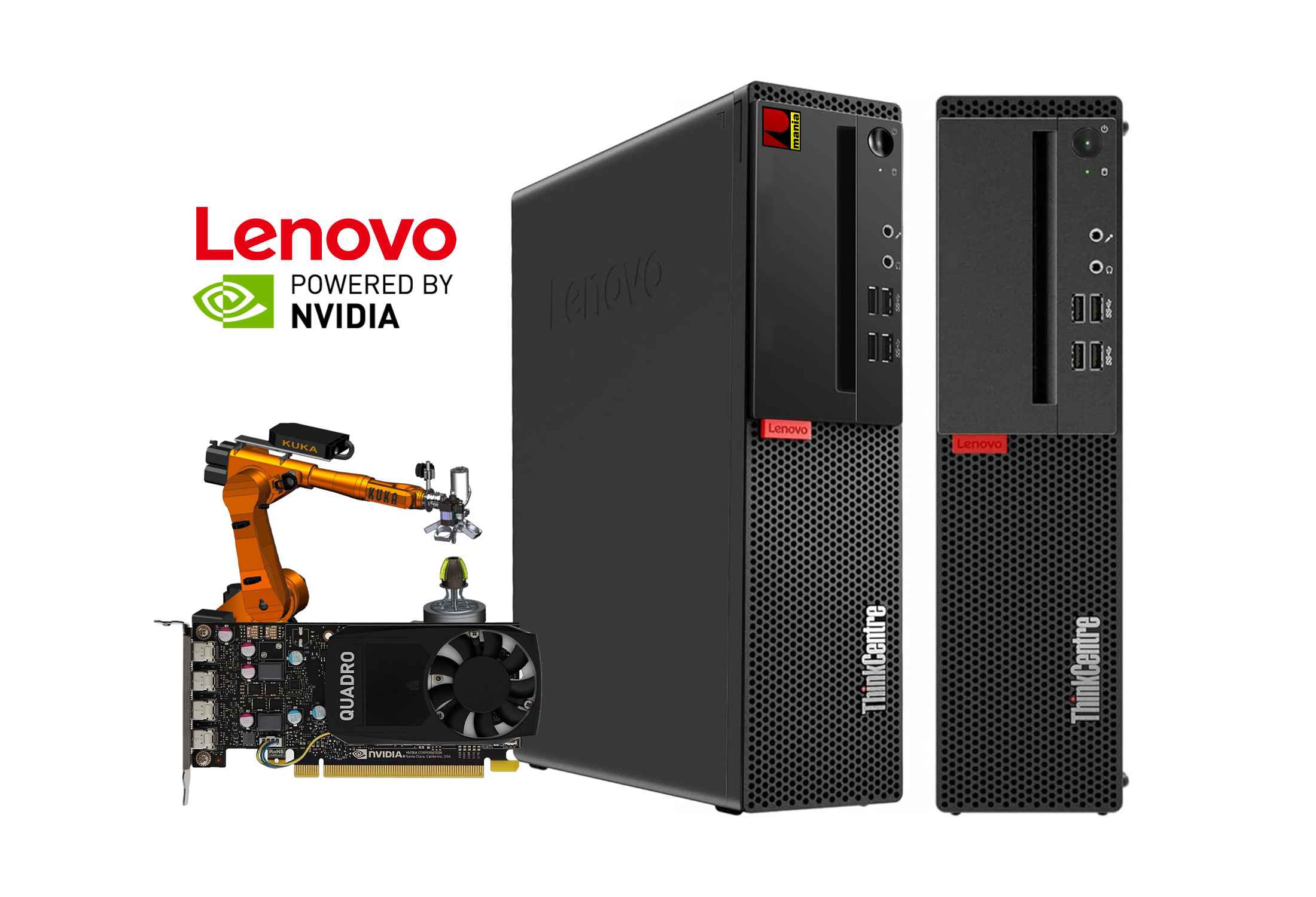 Lenovo ThinkCentre M710s SFF i5-6500 256GB NVMe Quadro P400