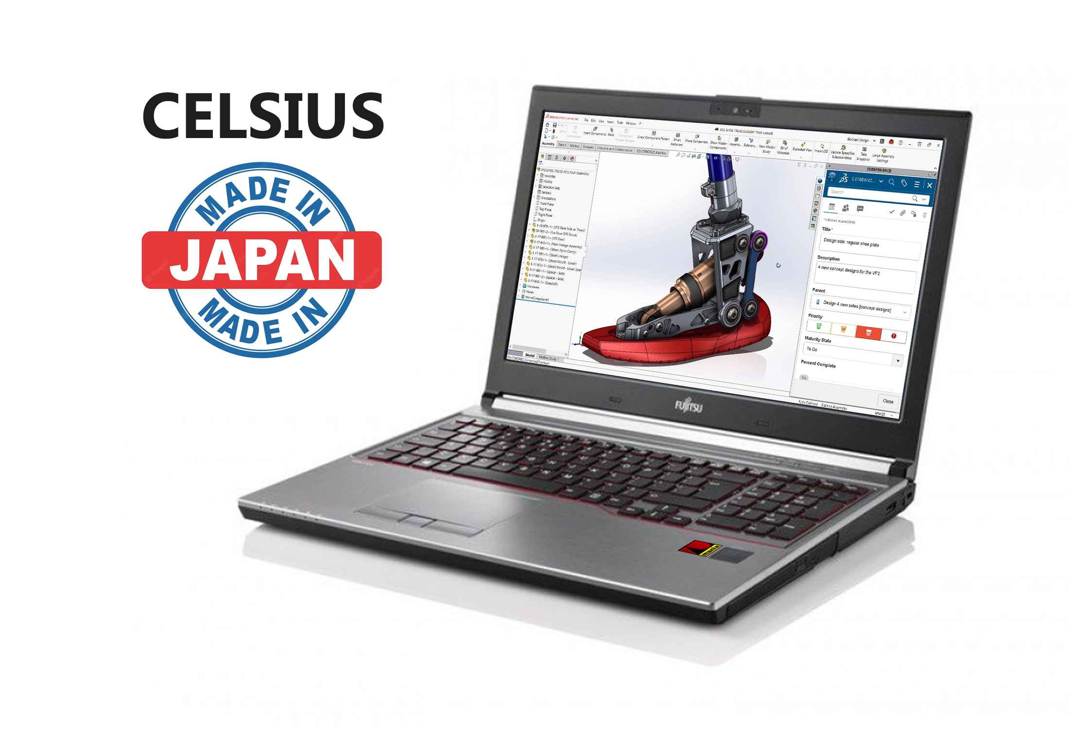 Fujitsu Celsius H770 i7-7820HQ FHD IPS Quadro M2200M  A