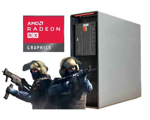 Lenovo ThinkStation P520 Xeon W-2123 AMD Radeon RX 6600 32GB DDR4 NVMe